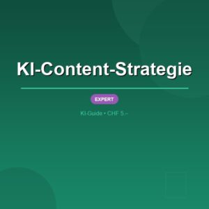 KI-Content-Strategie