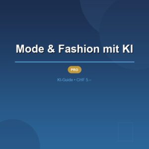 Mode & Fashion mit KI