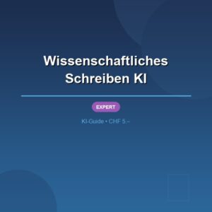 Wissenschaftliches Schreiben KI