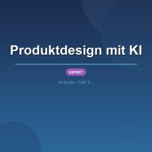 Produktdesign mit KI
