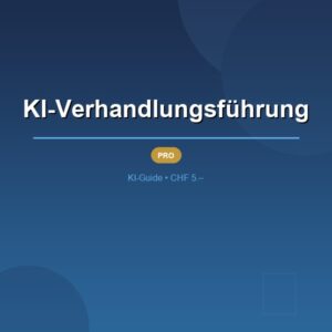 KI-Verhandlungsführung