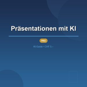 Präsentationen mit KI