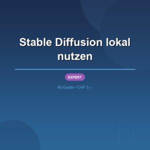 Stable Diffusion lokal nutzen