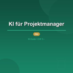 KI für Projektmanager