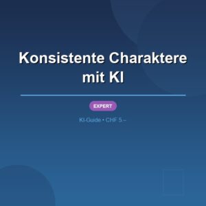 Konsistente Charaktere mit KI
