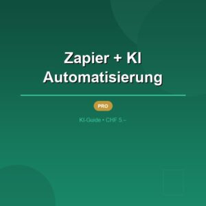Zapier + KI Automatisierung