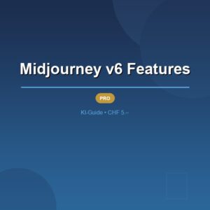 Midjourney v6 Features