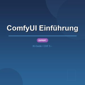 ComfyUI Einführung
