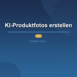 KI-Produktfotos erstellen