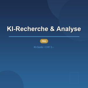 KI-Recherche & Analyse